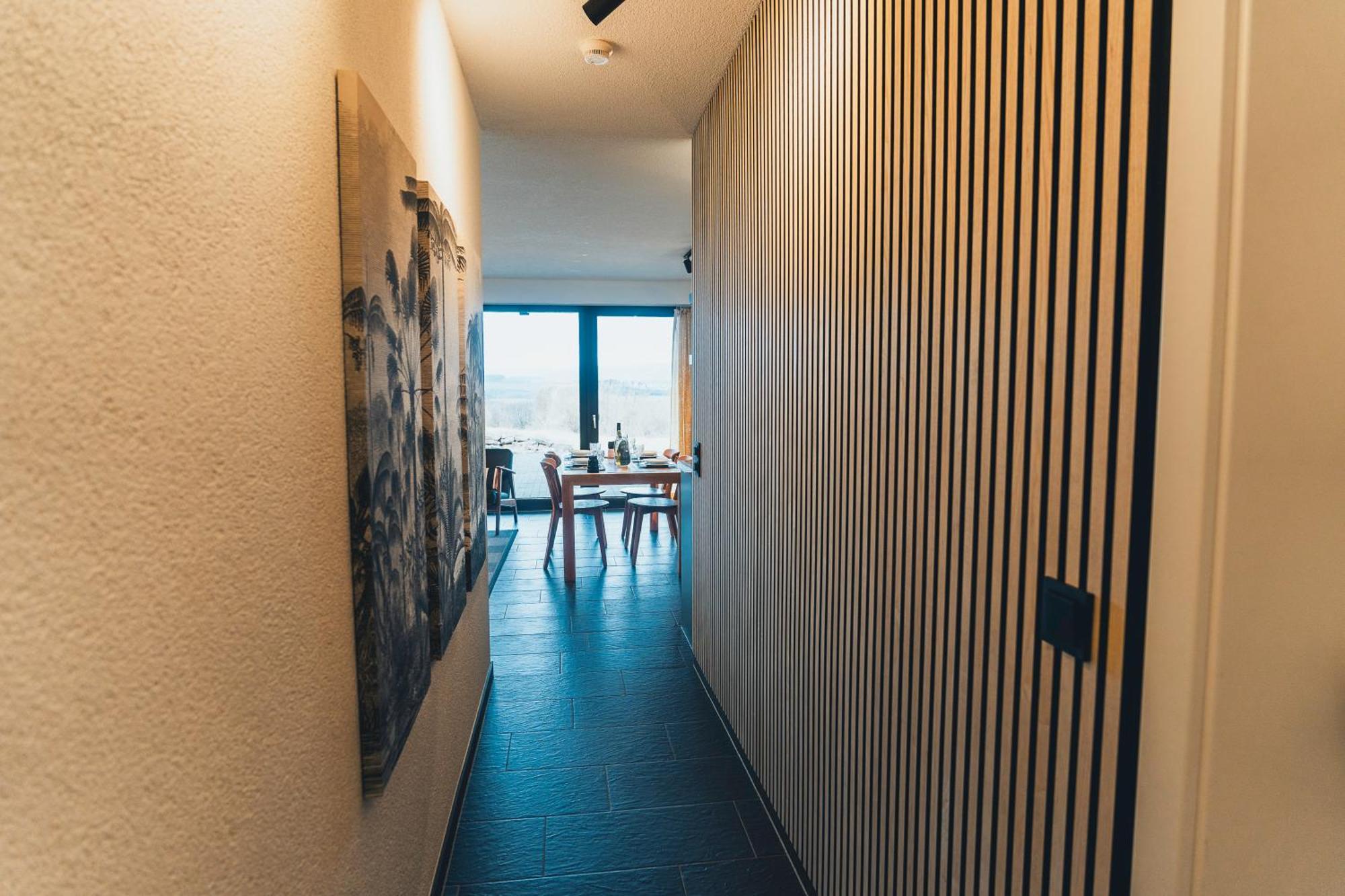 Hunsrueck Valley View Apartment With Cedar Sauna Bruschied Exterior foto